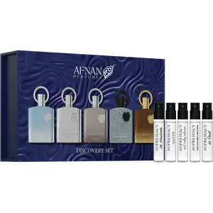 Afnan Supremacy Homme Series Discovery Kit – Unisex Miniature Perfume Set (5 x 2ml Vials)