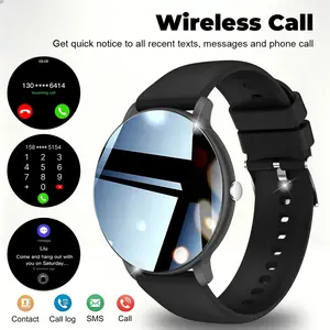 Smartwatch with Call Answer/dial/send, Wireless Calling, Outdoor Fitness Tracker, Multiple Sport Modes, Sit Reminder, Message Push, Remote Camera, Music Control, Sports Smart Watch, Multi Functional Smartwatch, Workout Watch