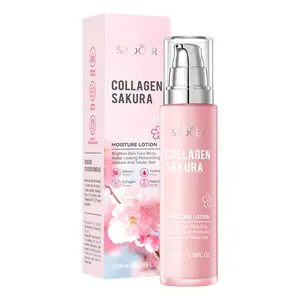 Collagen Sakura Brighten Moisture Lotion,Firming Brightening,Elasticity Tender Skin,Sakura Extract Skincare Collagen Sakura Brighten Moisture Lotion,Firming Brightening,Elasticity Tender Skin,Sakura Extract Skincare