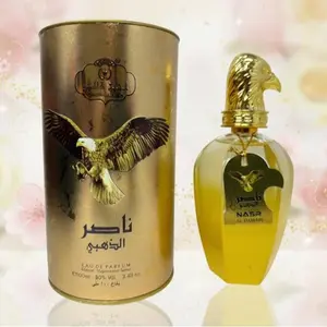 NASR Al Dahabi Arabic Perfume 3.4oz Rose Oud Patchouli Musk Women's Fragrance Eau de Parfum 80% Vol 3.4 fl oz