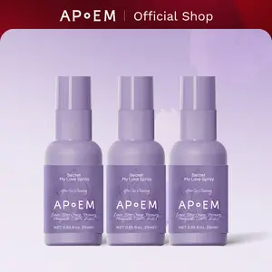 [Pro] APoEM Secret My Love Spray | Deodorizing Antibacterial Repairing Balanced Microorganisms - 3*25ml ( 75ml ) Stock Up Family Size Packs