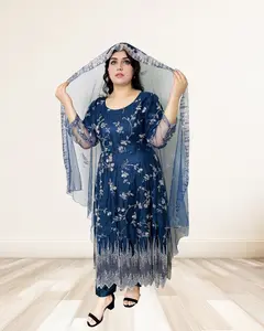 Embroidered Anarkali Dress