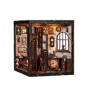 DIY Japanese Cherry Blossom Restaurant Book Nook Kit, Creative Handmade Art Craft Model, Perfect Gift for Holidays and Birthdays