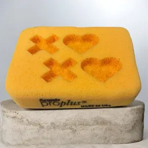 Armaly Pro Plus Design Custom Sponges Great for DIY Projects with Adorable Animal Print and floral ,Yellow Color Perfect for Creative