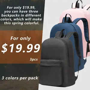 TRAILKICKER Middle School Backpack, 22L in three colors, lightweight and durable, suitable for both male and female students and teenagers