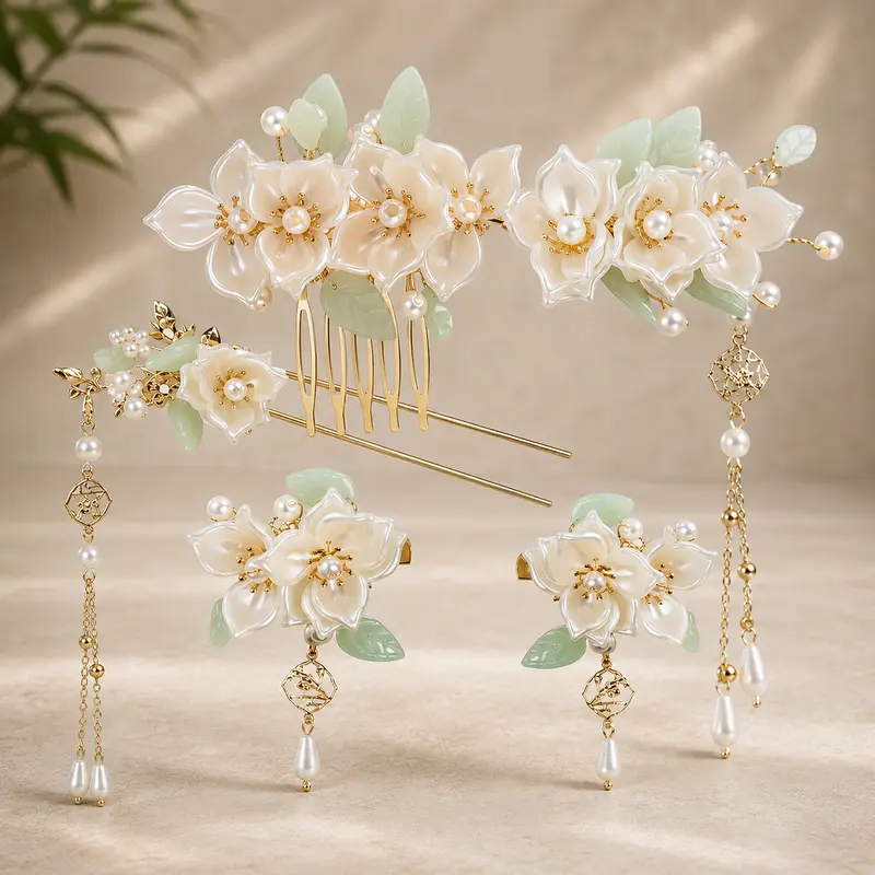 how to put in chinese hair pin - TikTok Shop display picture 3