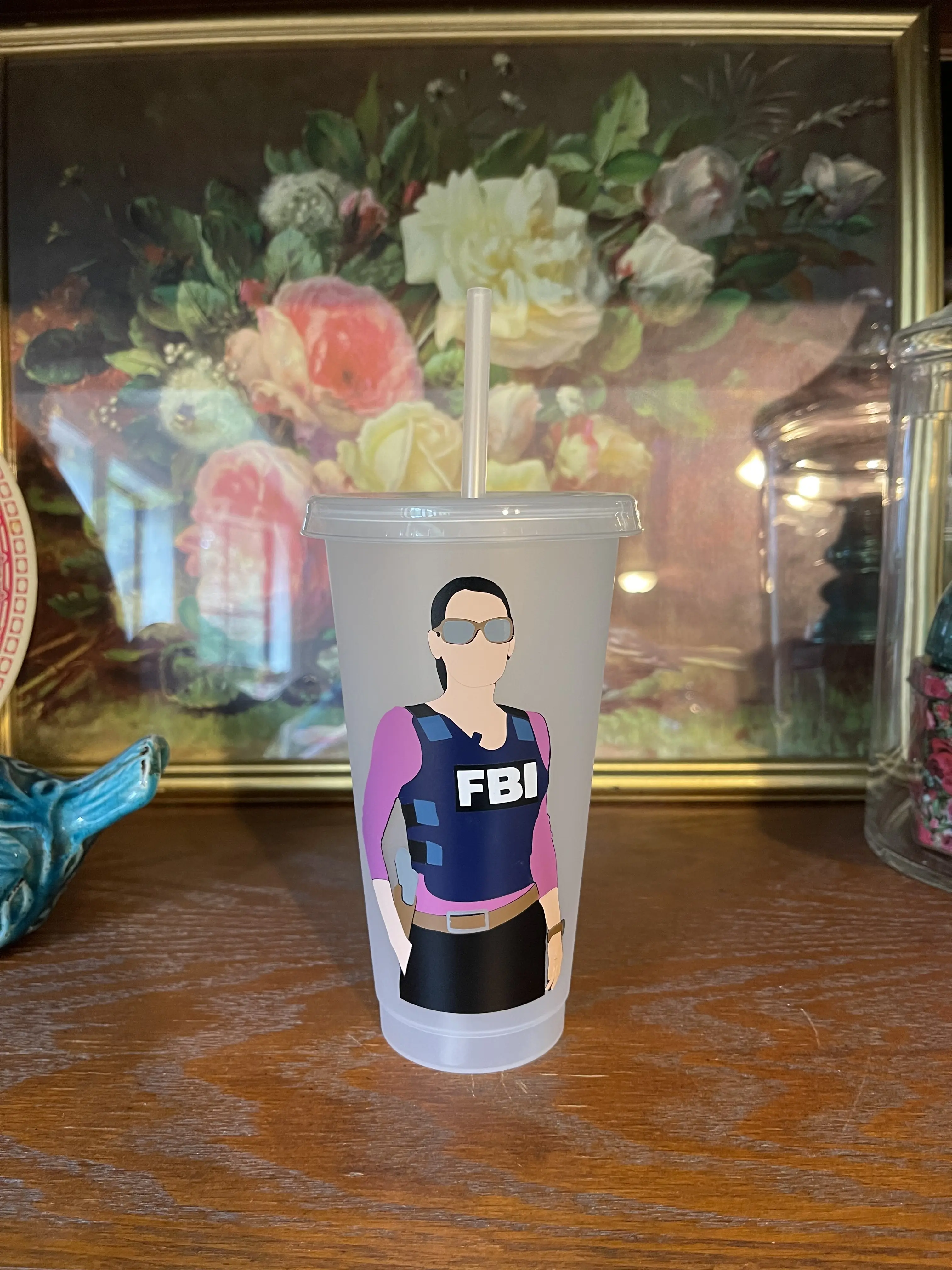Emily Prentiss cold cup tumbler- Criminal Minds