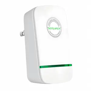 Smart Energy Saving Device, Plug-in Power Factor Saver and Voltage Stabilizer, Household Surge Protector Box for Refrigerator, AC, Office Appliances, Flame-Retardant