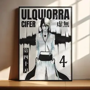 Bleach Anime Poster - Ulquiorra Cifer Art Print Anime Gifts