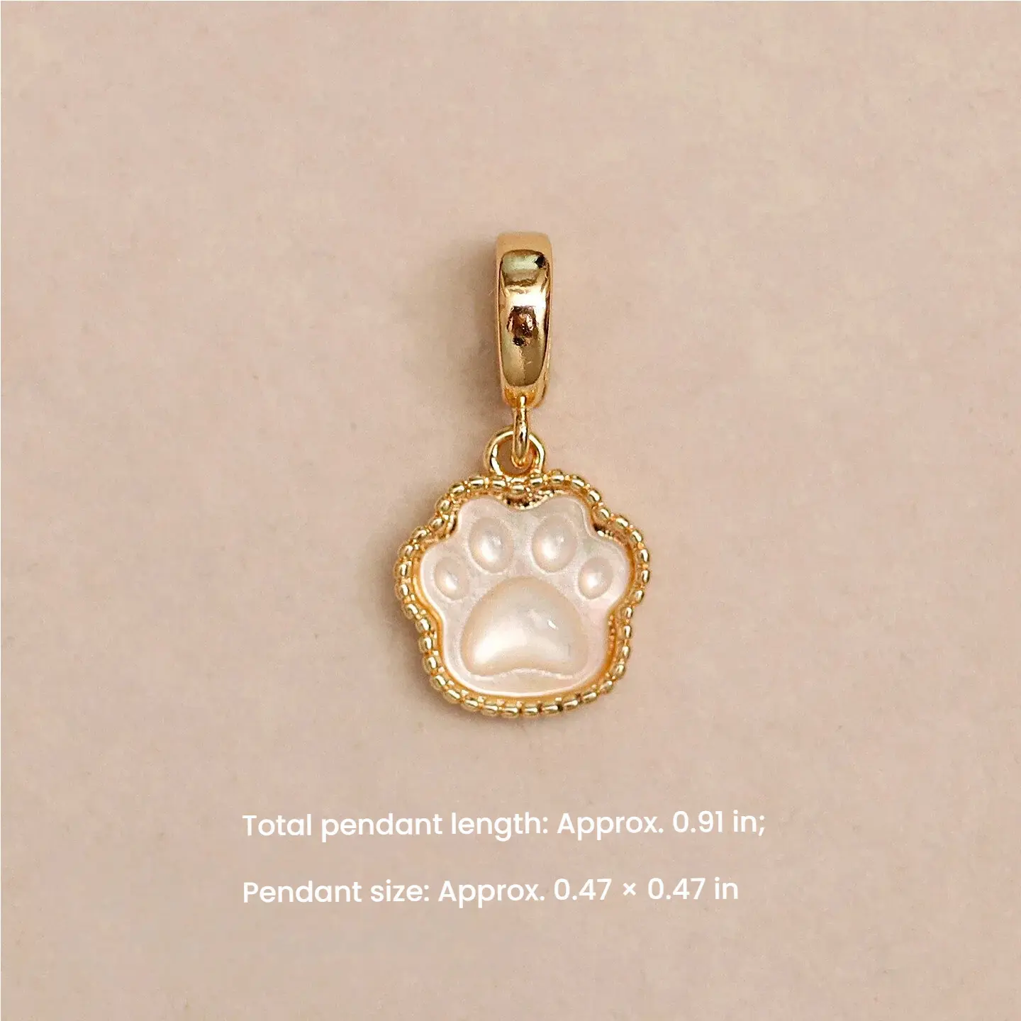 Cute Cat Paw Pendant