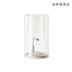 UFORU Dust-Proof Display Case for Labubu & Dolls | Clear, Stackable Acrylic Box with Stand for Plush Doll Collection
