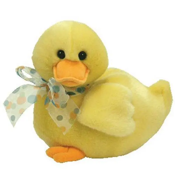 TY Classic Plush - BILLINGS the Duck (8 inch) - MWMTs