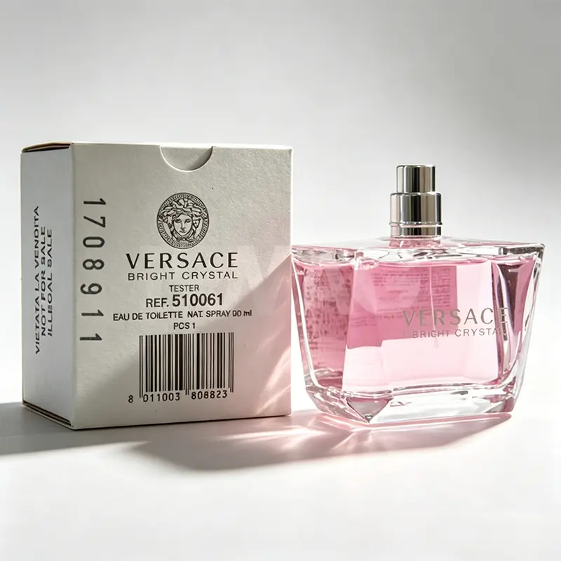 Versace Bright Crystal Parfum Women's Perfume Eau de Toilette 3.0 oz(Tester No Cap) Floral-Fruity Scent