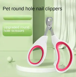 Nail Clippers for Cats Small Blind Clippers round mouth Stainless Steel Nail Clippers Cat Claw Scissors To Prevent Clipping Cats