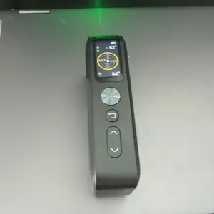 Fanttik A10 Apex 3-in-1 Digital Laser Tape Measure with HD Color Display, 165Ft Rechargeable Laser Measurement & 32Ft Green Cross Line Laser & 9.8Ft Tape, 6 Units, for Distance/Area/Volume/Leveling