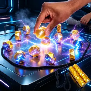 Magnetic Duel Game for Party Gatherings – Interactive Magnet Strategy Tabletop Game, Portable Outdoor Camping Entertainment Toy, Ideal Gift for Adults & Teens