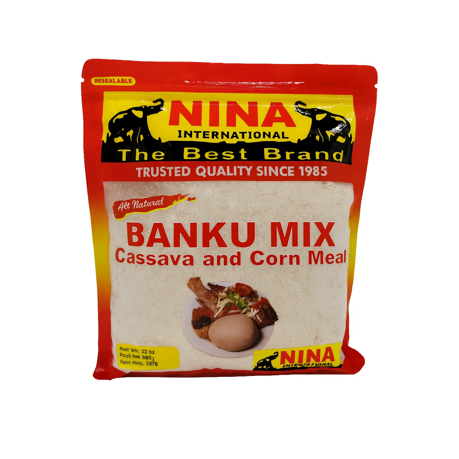 Banku Mix, 32oz