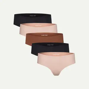 Camel Toe Proof Thong Underwear (5-Pack Everyday Essentials)