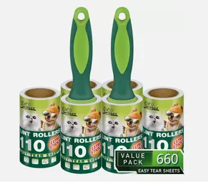 Lint Rollers for Pet Hair Extra Sticky, 660 Sheets Lint Roller with 3 Upgraded H