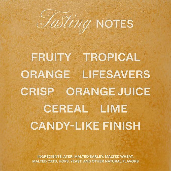 BERO Noon Wheat Seltzer - Light & Refreshing Non-Alcoholic Beverage with Crisp Body & Orange-Lime Twist - Healthy Lemon Lime Soda