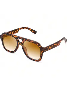 Classic Vintage Double Beam Fashion Sunglasses for Daily Use, Street Style, Parties, Poolside, Couples, Outdoor Relaxation