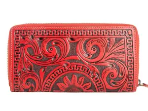 Sunset Valley Wallet in Crimson by Myra