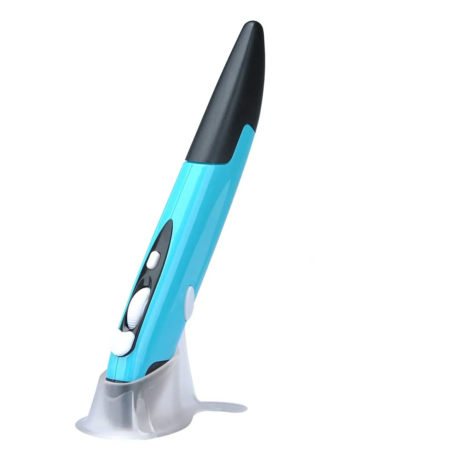 Wireless Optical Pocket Pen Mouse  2.4ghz Usb Mini Air For Pc Laptop Notebook Computer (blue)
