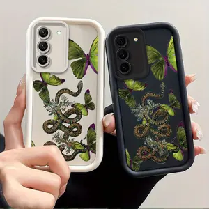 1 Piece Poisonous snake Protection For Galaxy A02s A02s Silicone Case Featuring Shockproof For Fashion