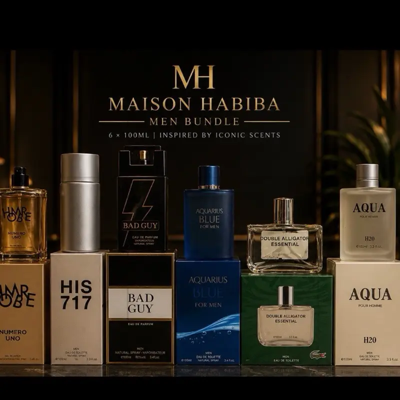 Men’s Bundle – 6 Premium Inspired Fragrances 1-5