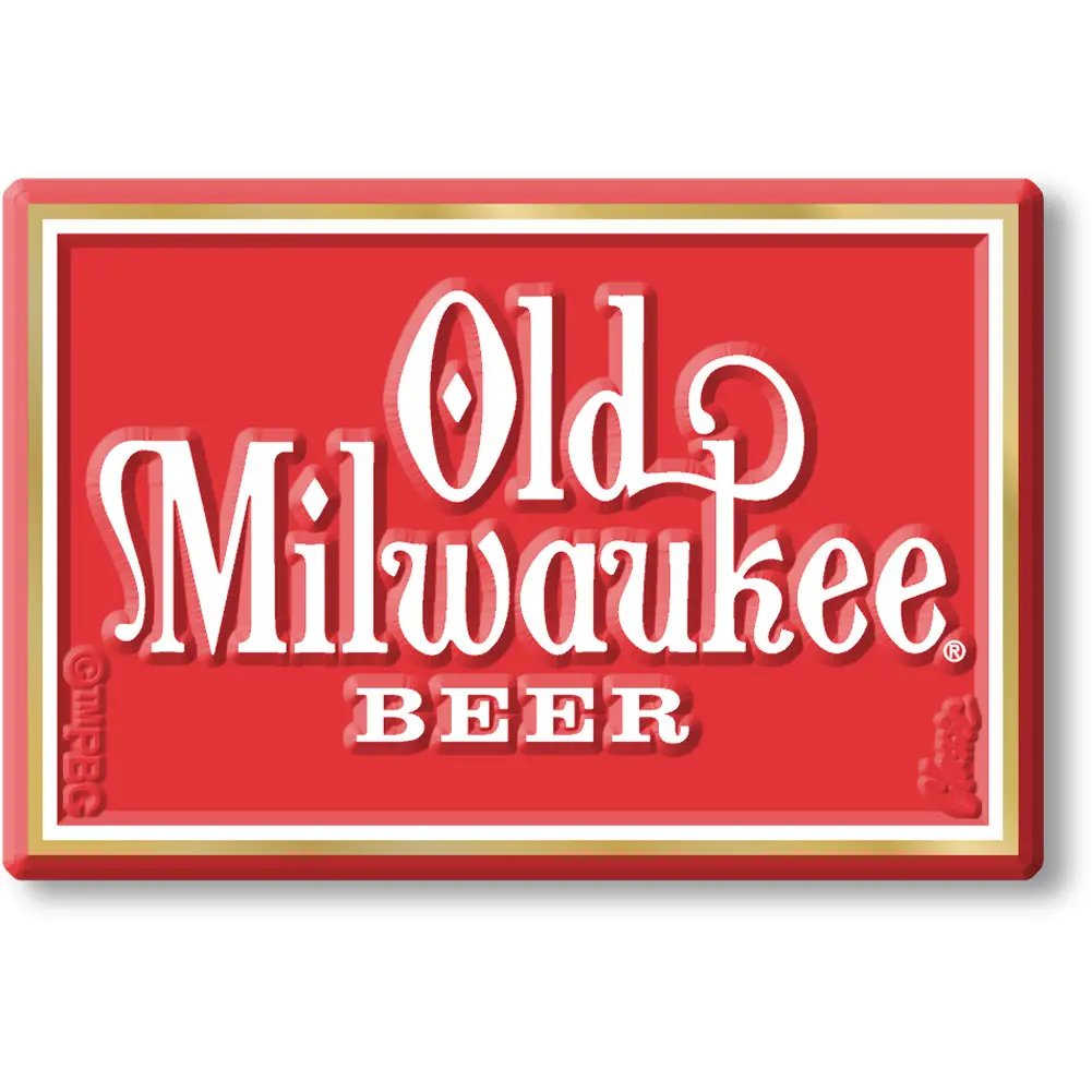 Old Milwaukee Beer Logo Magnet by Classic Magnets