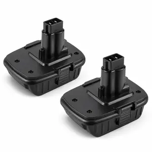 DEWALT DCA1820 18V to 20V MAX Adapter for Power Tool, Converts 20V Batteries for Use in 18V Tools, 2-Pack