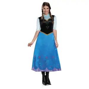 Frozen Traveling Anna Deluxe Women's Costume