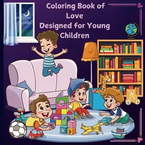 Coloring Book of Love Designed for Young Children: Winter Practice Workbook Paperback – March 8, 2025