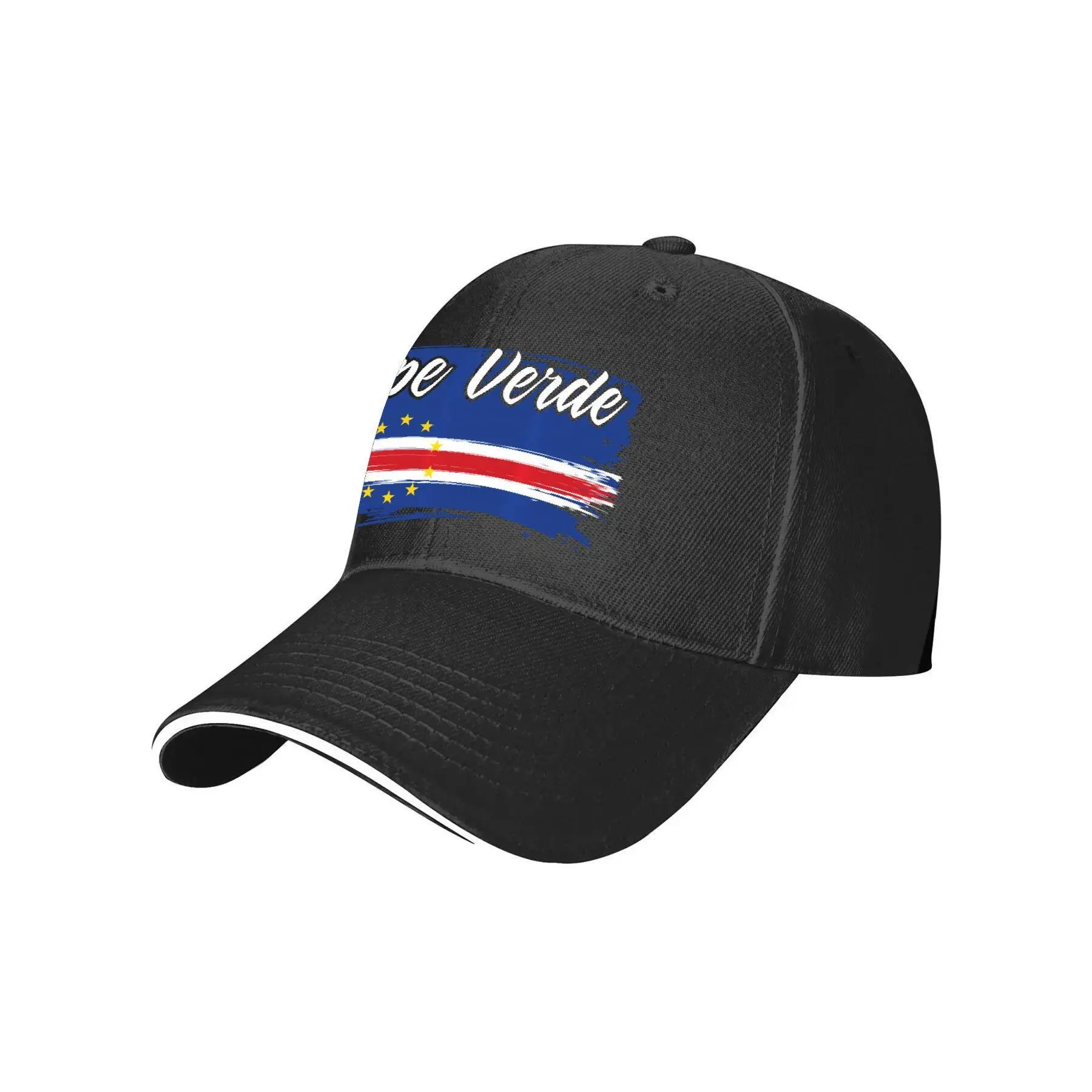 Cape Verde Sandwich Baseball Cap - Funny Graphic, Durable Fabric, Sun Protection, Sporty Chic Basic Clothes Accessory for Personal Style, Music Festivals, Outdoor Activities
