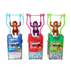 Kidsmania Swingin Sloth - Colorful Sitting Sloth Toy with Colorful Sitting Design