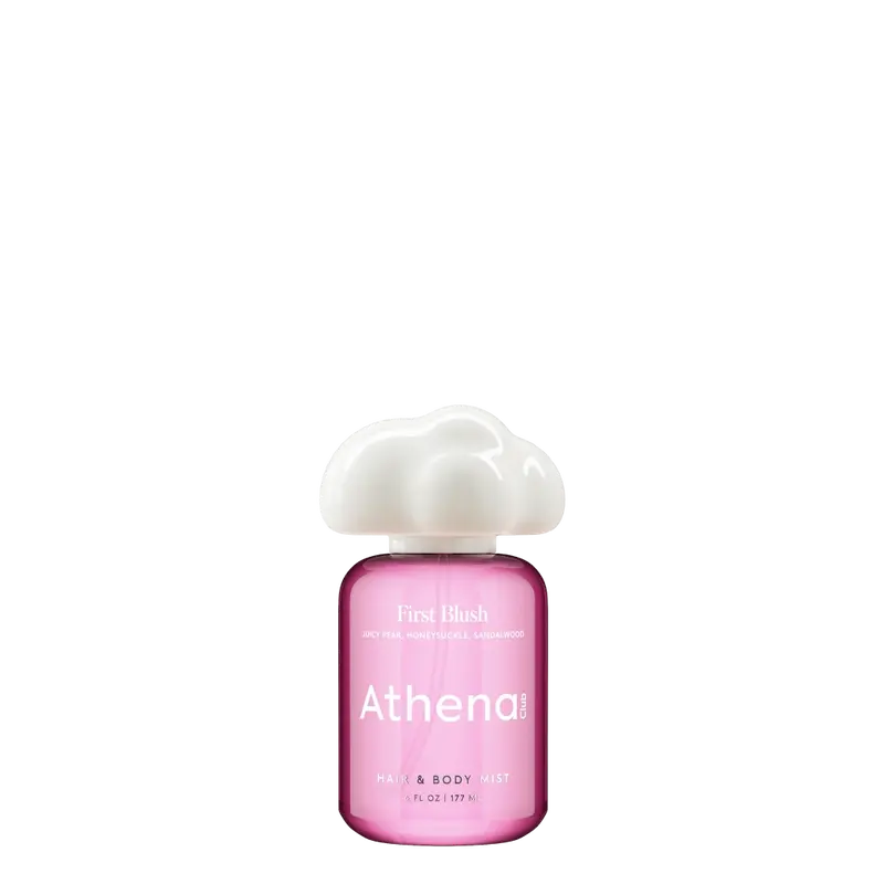 First Blush - Athena Club Hair & Body Mist | Fine Fragrance | Lightweight & Layerable | Long-Lasting Wear | Dual-Purpose for Hair + Body