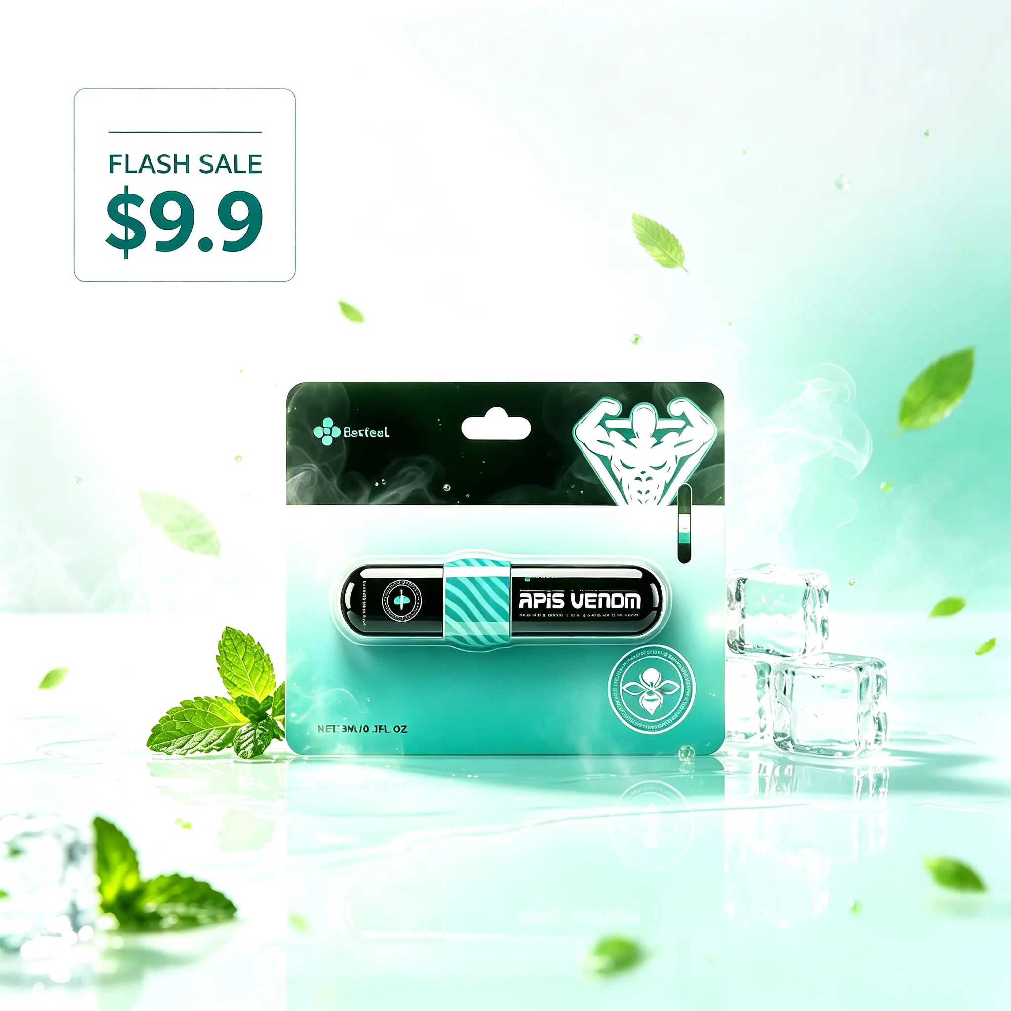 Besfeel Portable Aromatherapy Stick, Natural Plant Scent Inhaler Tube, Mini Fragrance Nasal Stick for Daily Use