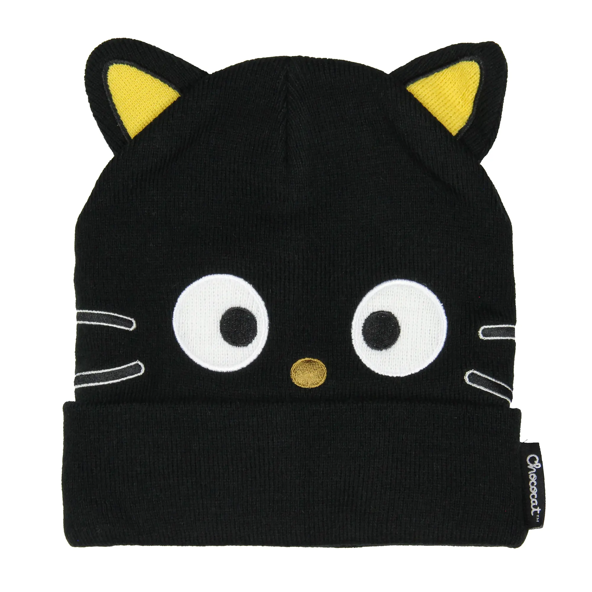 Sanrio Chococat Beanie Hello Kitty and Friends Chococat Embroidered Character Cuffed Beanie Cap Hat OSFM For Men and Women