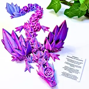 13" Rosewing Dragon - 3D Printed - Desk Decor
