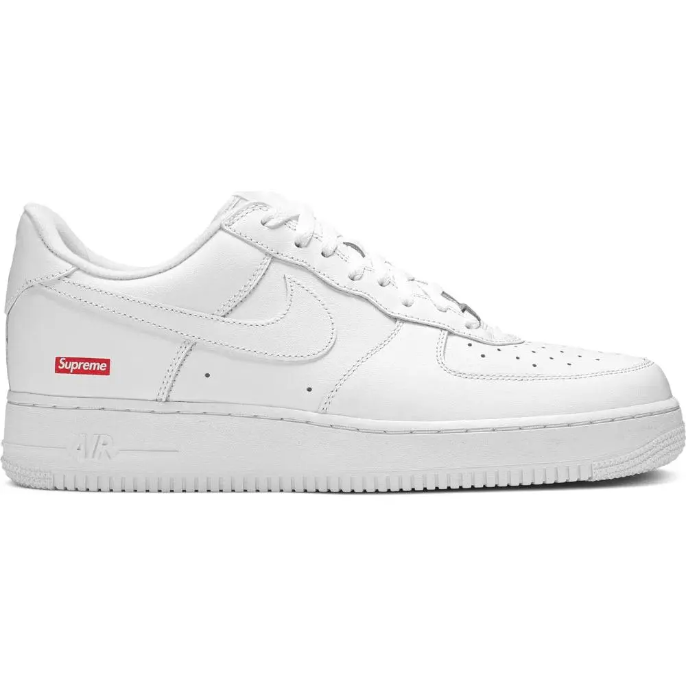Nike Air Force Supreme "White" Fashion Sneaker 100% Authentic Nike Air Force Supreme "White" Fashion Sneaker 100% Authentic