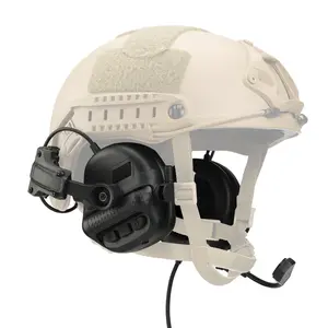 ARM NEXT F30-E-NEW generation hunting earphones with active pickup and noise reduction can be connected to PTT communication and are compatible with FAST and Wendy helmets. for military hunting use and are equipped with earmuffs Audio Protection summerwin