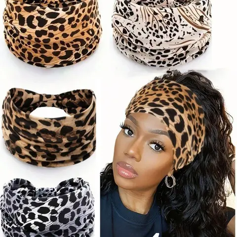 Vintage Paisley Headbands for Women, Boho Style Hairbands, Ideal for Yoga & Sports, Perfect Fall Winter Accessory Set, Workout Headband, Boho Hair Accessories