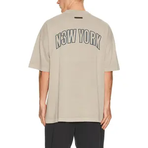 Fear of God ESSENTIALS 90'S Short Sleeve Tee in Smoke Grey