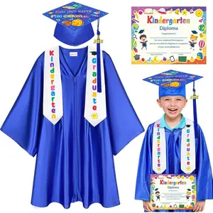 2026 Kindergarten Graduation Cap and Gown,Preschool Graduation Cap Tassel Stole Graduation Certificate