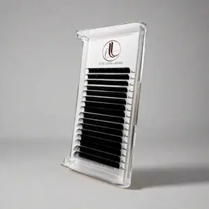 C Curl Cashmere Eyelash Extensions — Matte Black | Professional Volume Lash Tray