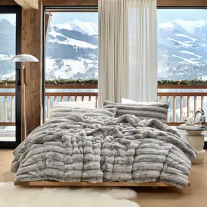 Jelly Rolls Chunky Bunny - Coma Inducer Oversized Comforter Set - Earl Gray Jam