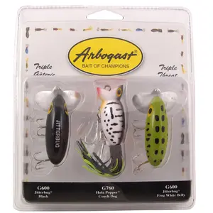 Arbogast Triple Threat 3/8 oz Fishing Lures
