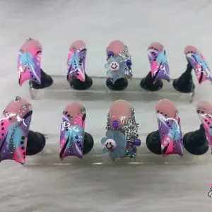 Ms. Thang Curved Press On Nails