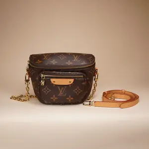 Pre-owned Louis Vuitton Canvas Crossbody Bags Monogram Mini Bumbag Crossbody Bag