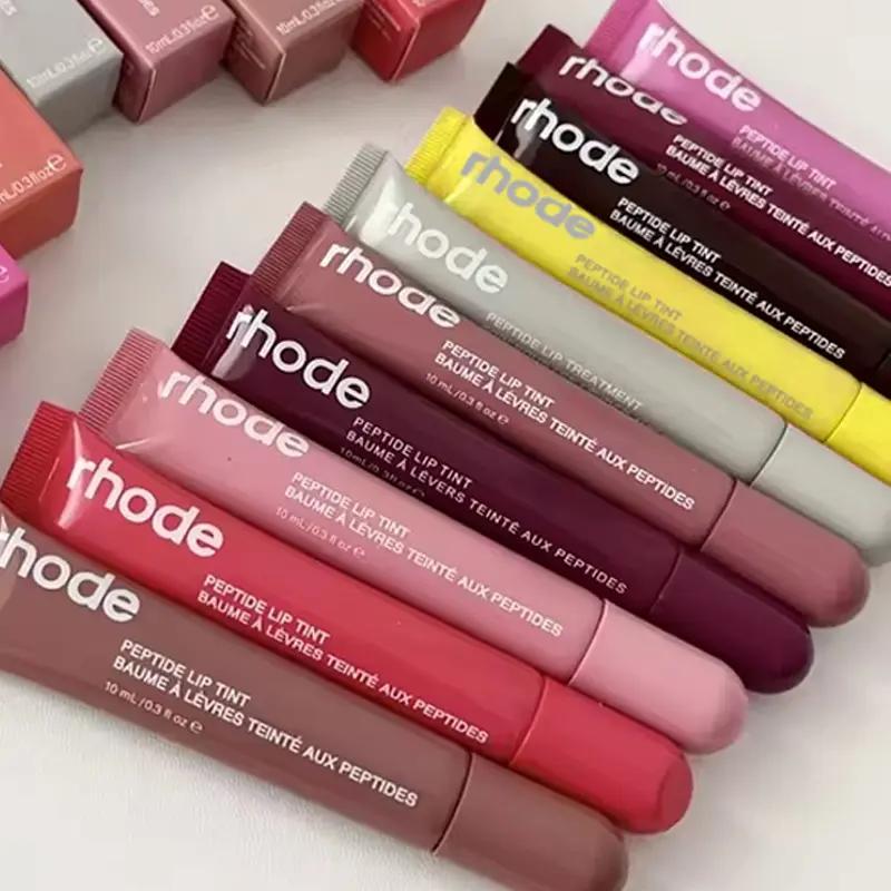 RHODE Minimalist Phone Case with Lip Treatment Slot for iPhone 11–17 Pro Max – Fashionable & Functiona